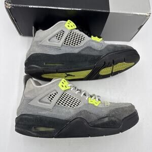 Size 5.5 - Jordan 4 Retro SE Mid Neon 95